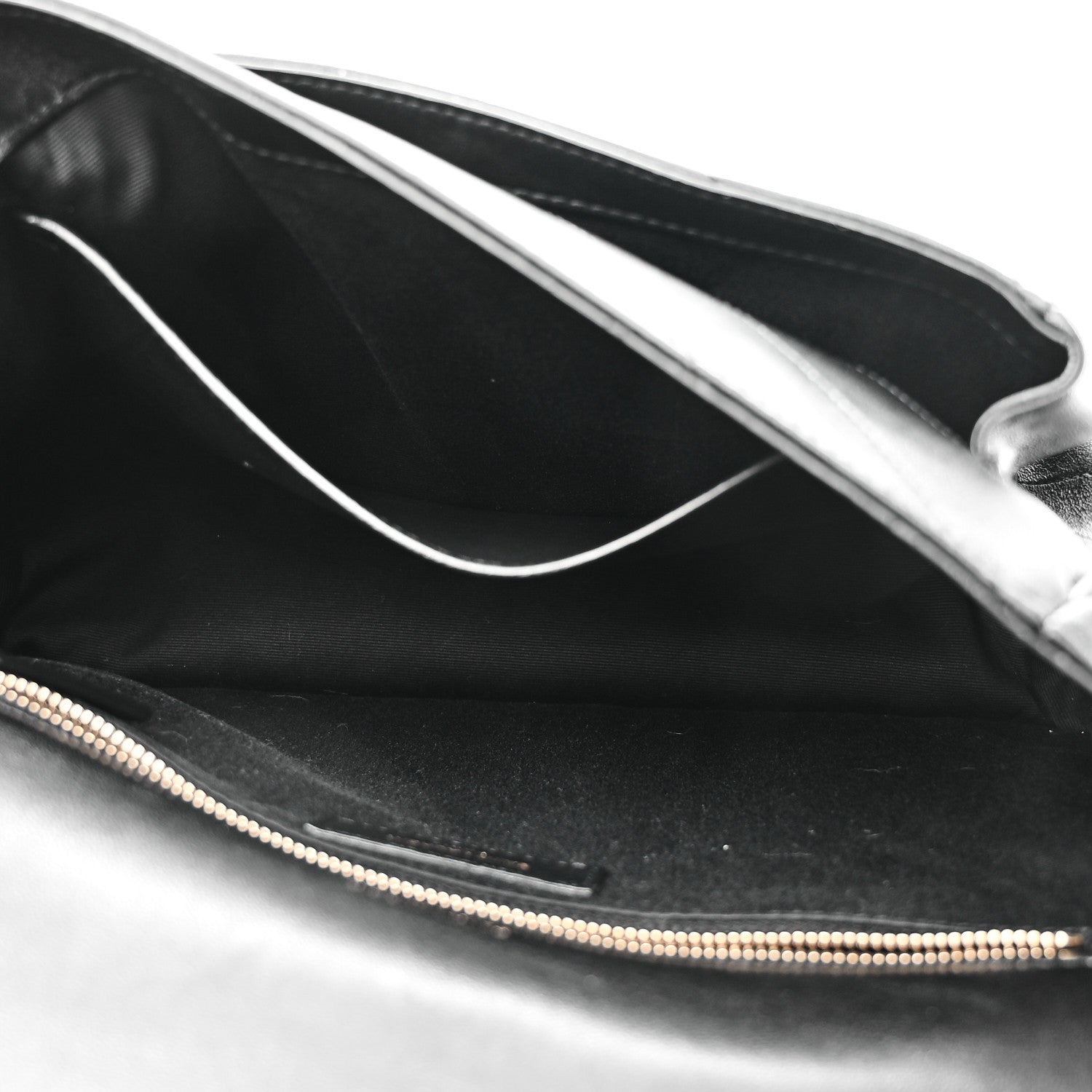 Saint Laurent Lambskin Matelasse Monogram Medium Niki Chain Satchel Black 5 of 12