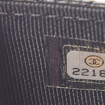 Chanel Caviar Quilted Flap Card Holder Black 8 of 11