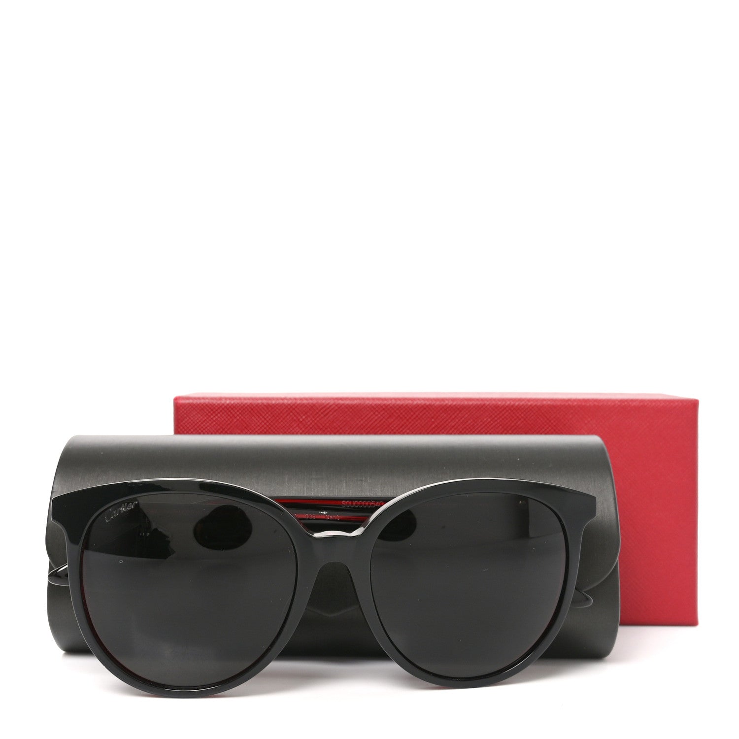 Cartier Acetate Sunglasses CT0002S Black Red 7 of 7