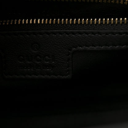 Gucci Snakeskin Small Jackie 1961 Hobo Black Beige 6 of 11