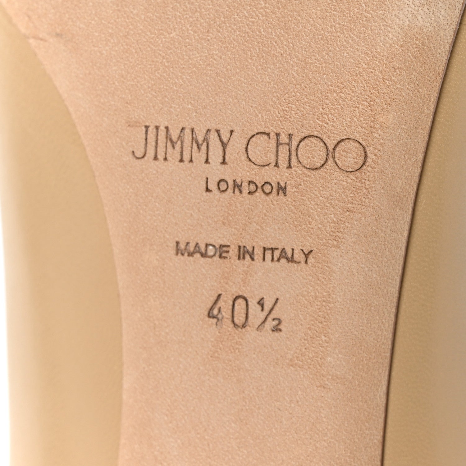 Jimmy Choo Kid Romy 85 Pumps 40.5 Beige 7 of 7