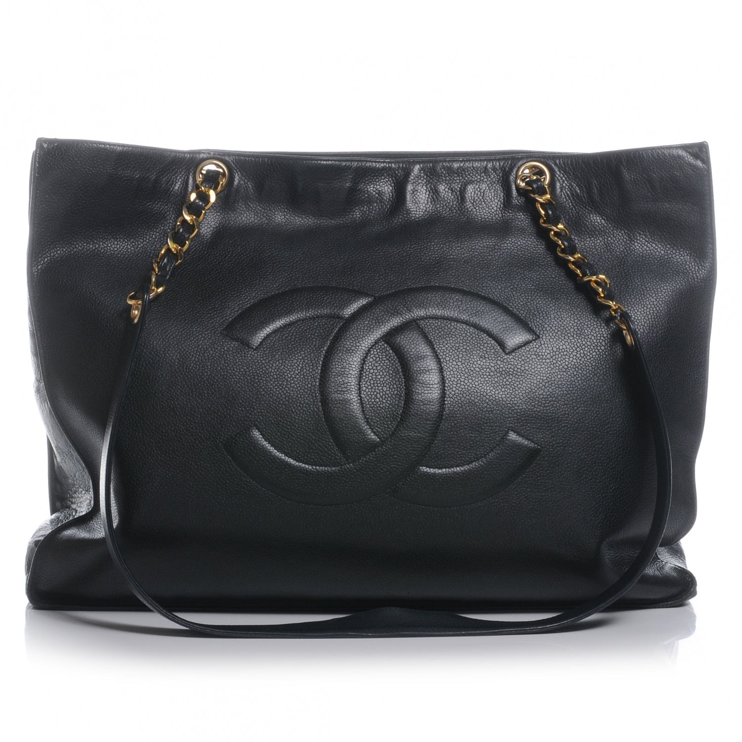 Chanel Caviar CC Shoulder Bag Black 1 of 6