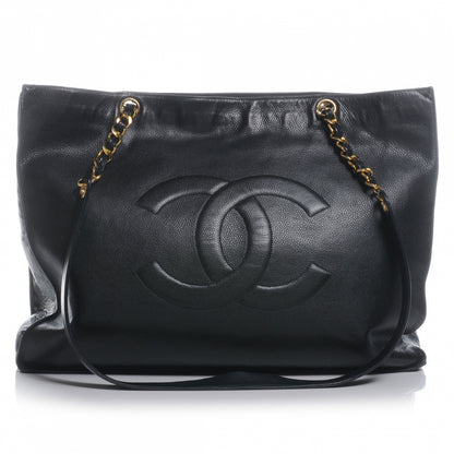 Chanel Caviar CC Shoulder Bag Black 1 of 6