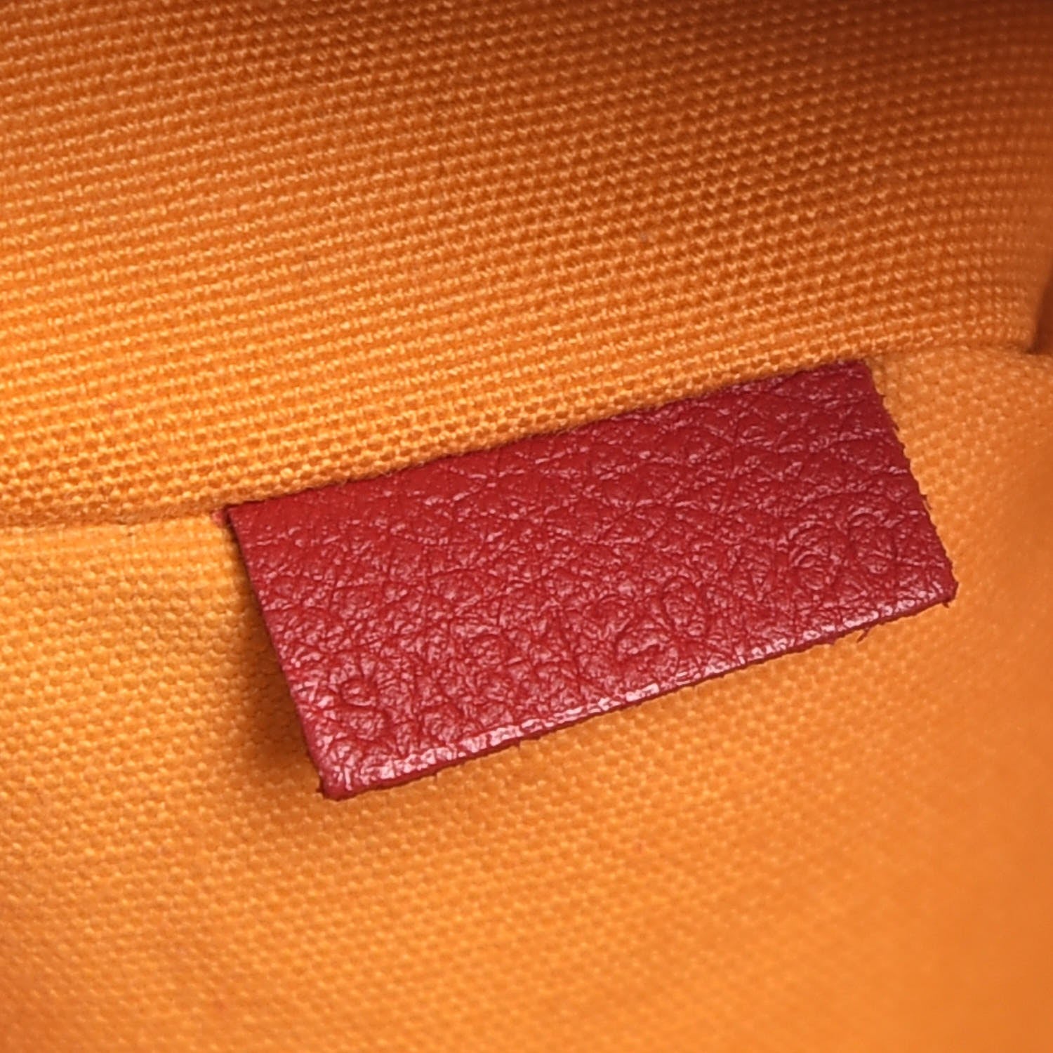 Goyard Goyardine Sainte Marie Soft Clutch Red 5 of 8