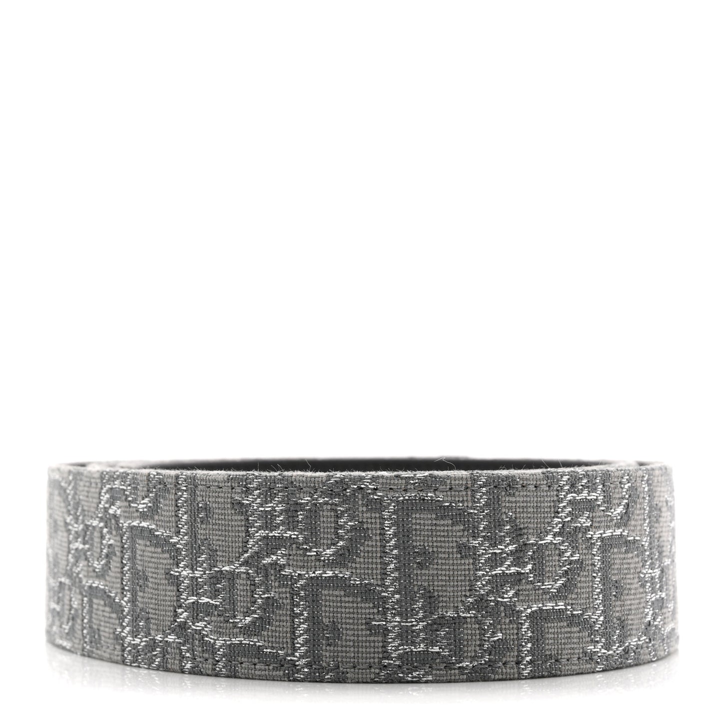 Jacquard Oblique Cosmo Belt 85 34 Silver