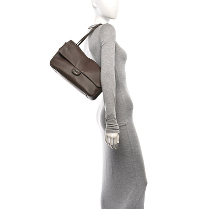 Chanel Grained Calfskin Small Souplissimo Maxi Flap Light Brown 2 of 10