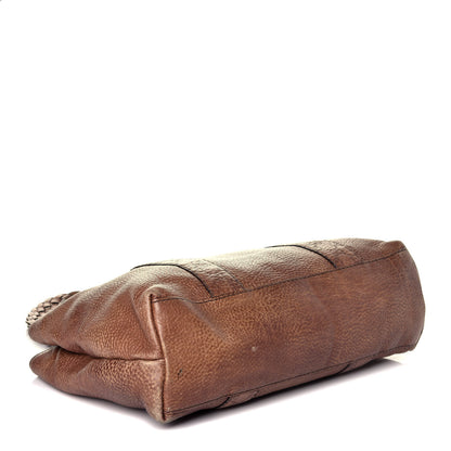 Gucci Calfskin Medium Bamboo Bar Tote Bag Brown 4 of 10