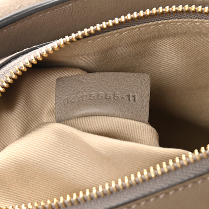 Chloe Calfskin Medium Faye Day Shoulder Bag Motty Grey 9 of 12