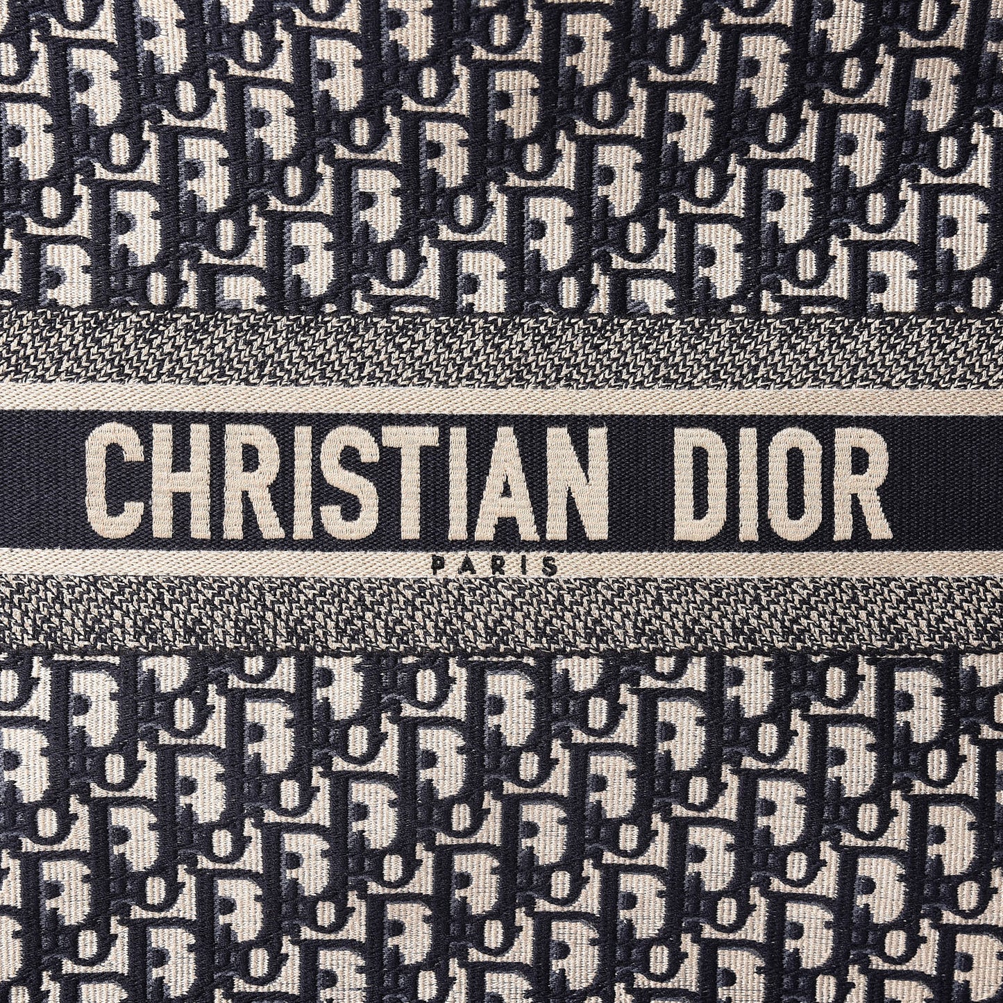 Oblique Book Tote Blue Multicolor