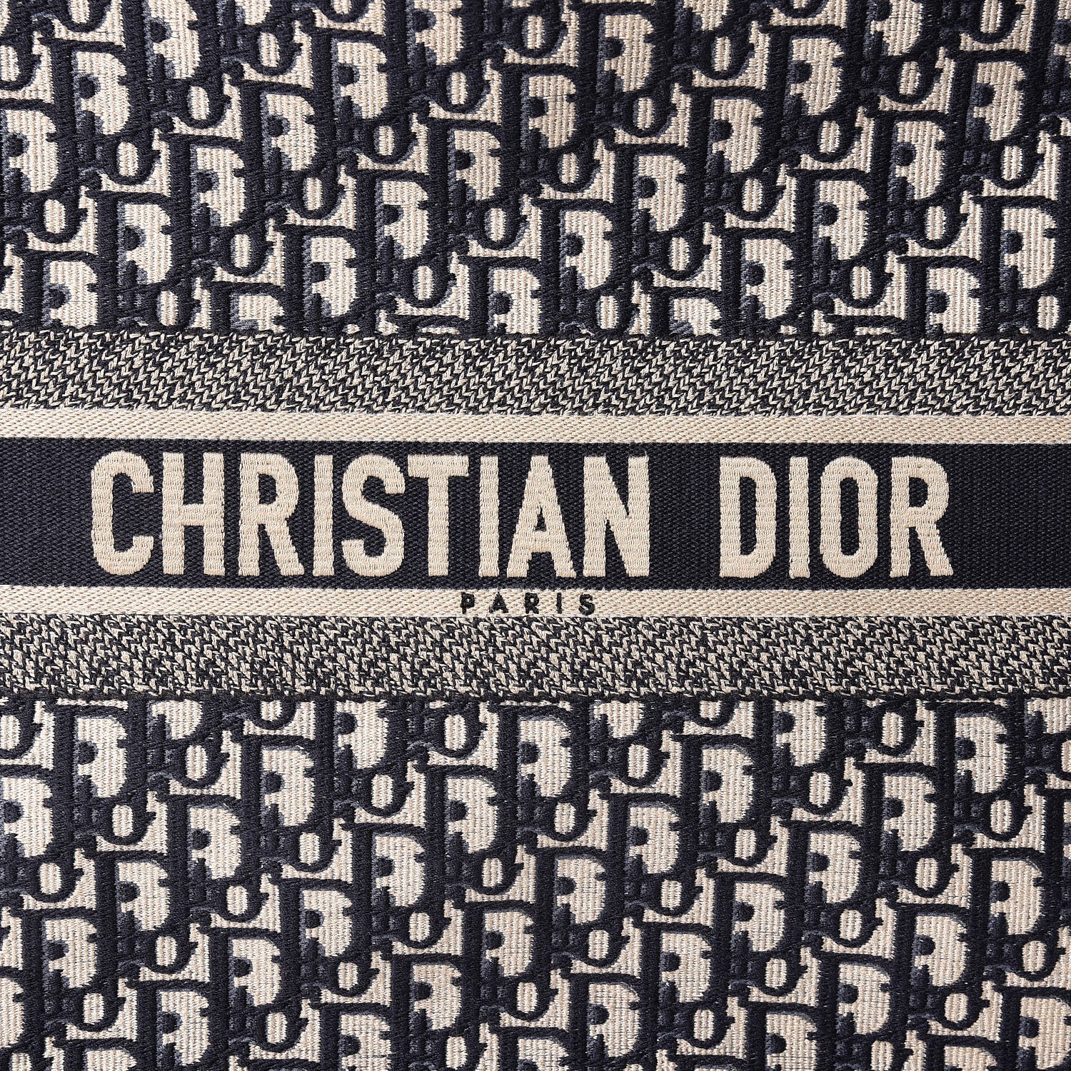Christian Dior Oblique Book Tote Blue Multicolor 16 of 16