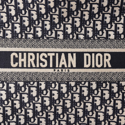 Christian Dior Oblique Book Tote Blue Multicolor 16 of 16