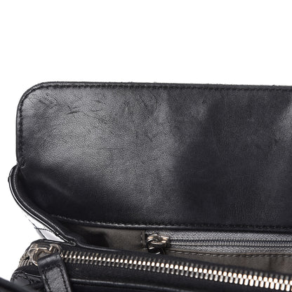 Chanel Vinyl Lipstick Ligne Tote Black 13 of 17