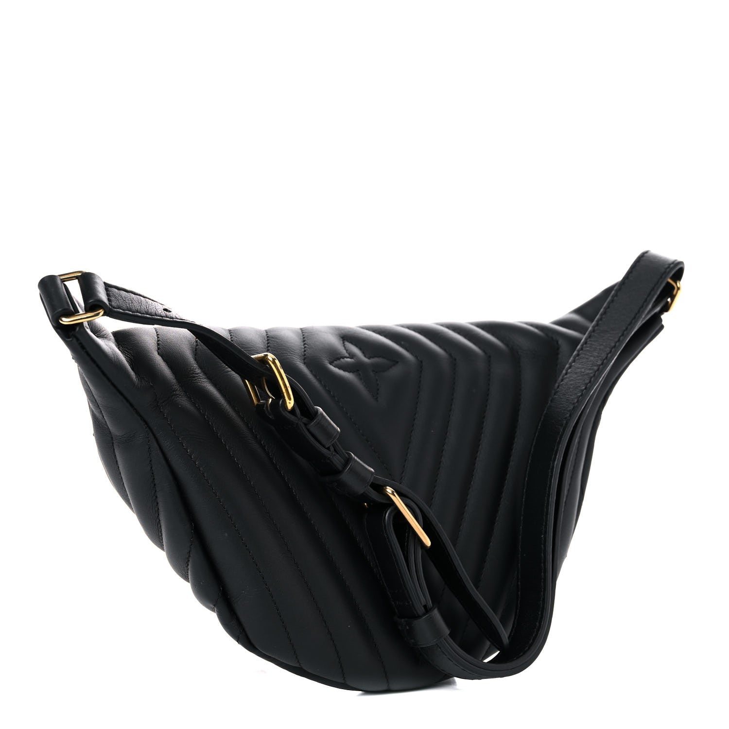 Louis Vuitton Monogram New Wave Bumbag Black 3 of 11
