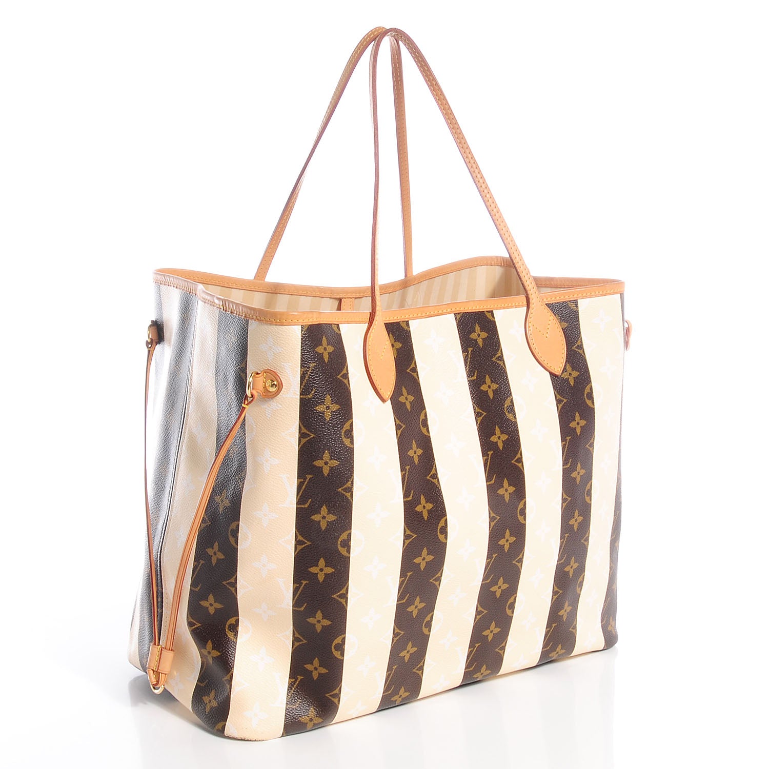 Louis Vuitton Monogram Rayures Neverfull GM 2 of 10