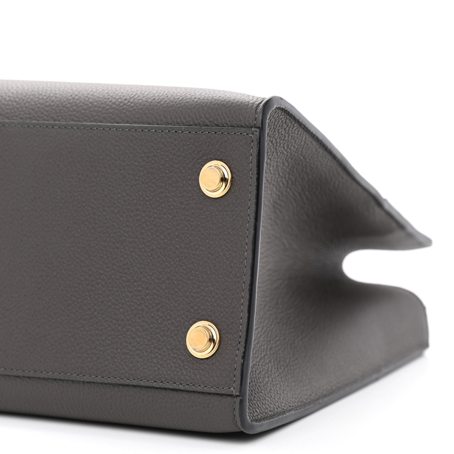 Louis Vuitton Taurillon City Steamer MM Gris 9 of 9