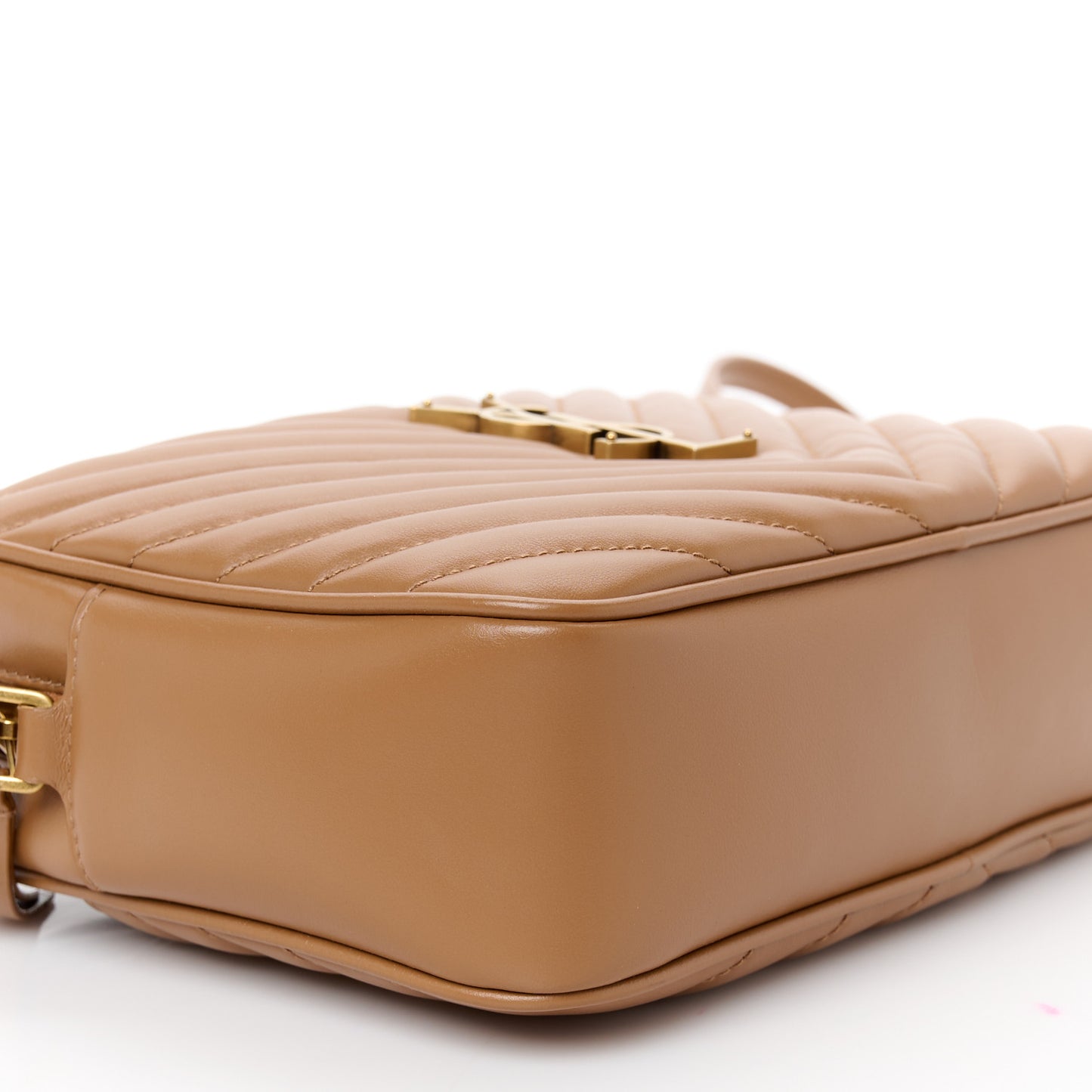 Calfskin Matelasse Monogram Lou Camera Bag Cinnamon