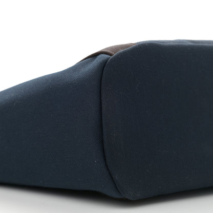 Hermes Toile Sac De Pansage Groom Bleu Navy Feu 11 of 13