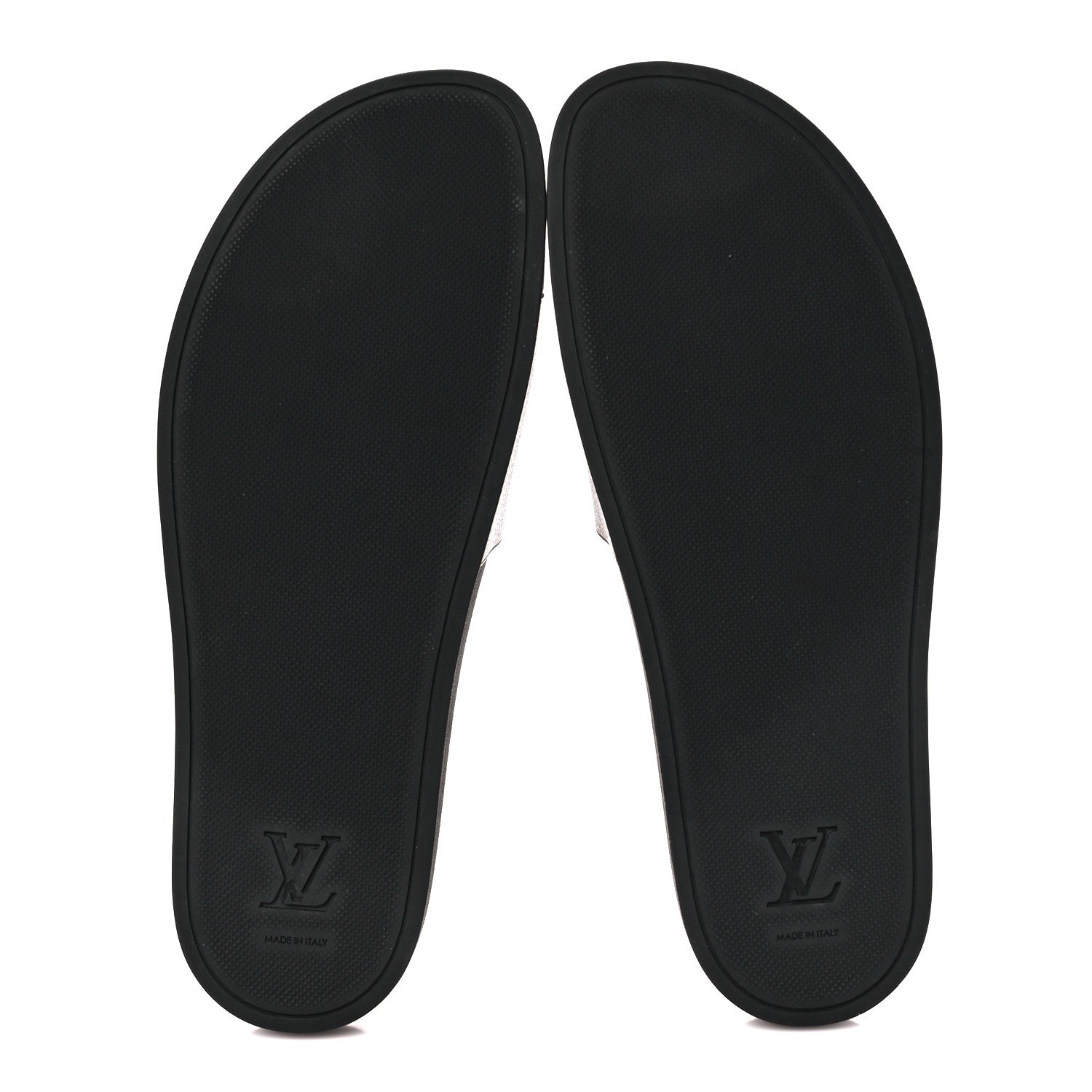 Louis Vuitton Rubber Monogram Mens Waterfront Mules 11 Macassar 5 of 10