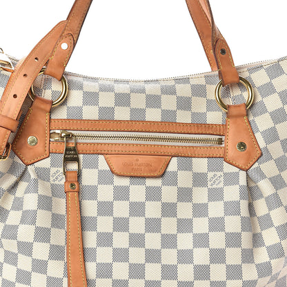 Louis Vuitton Damier Azur Evora MM 7 of 9