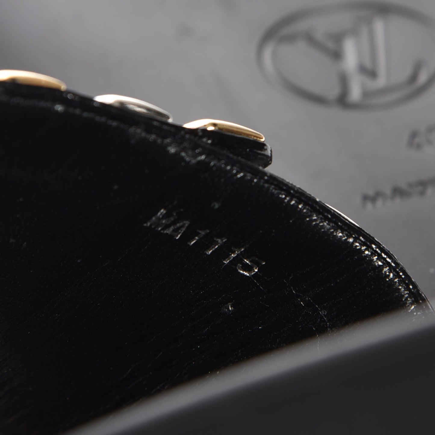 Calfskin Monogram Eldorado Flat Mules 40 Black