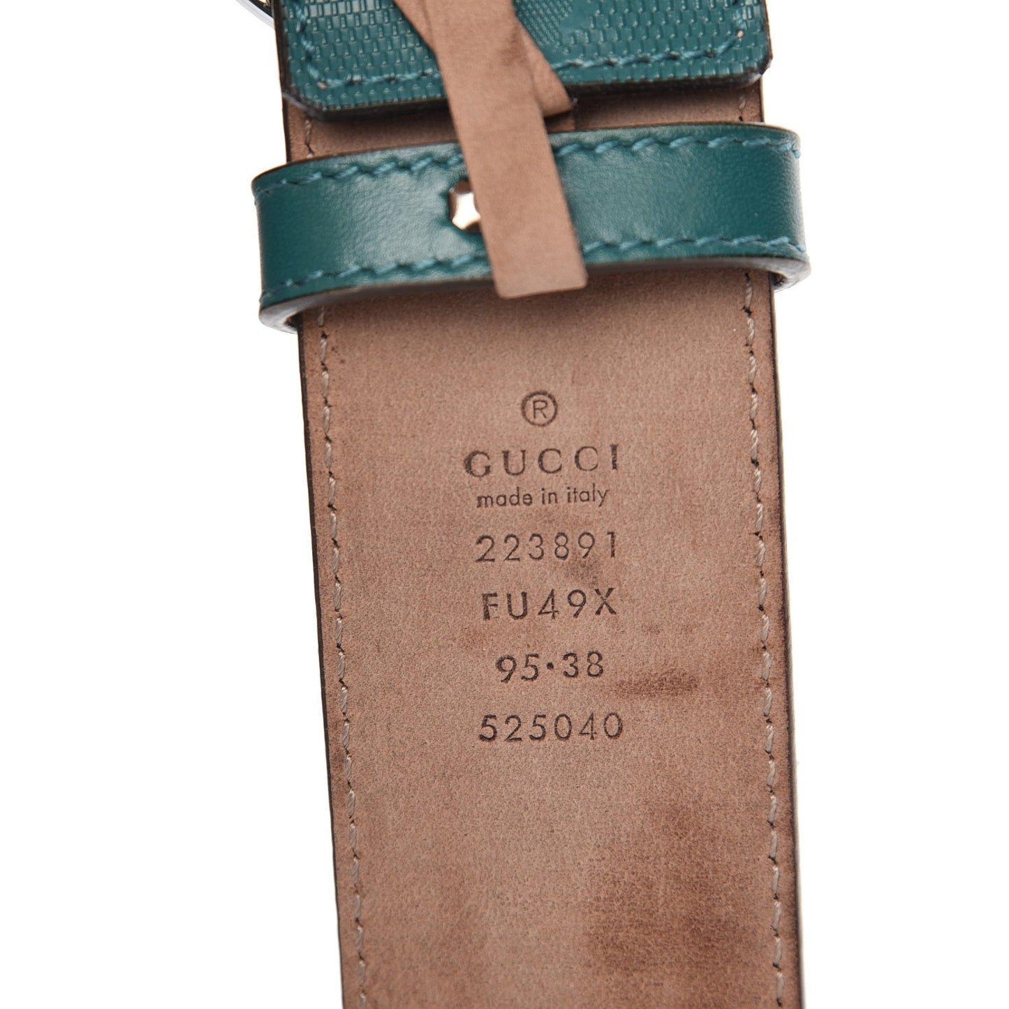 Imprime Monogram Interlocking G Belt 95 38 Verdant
