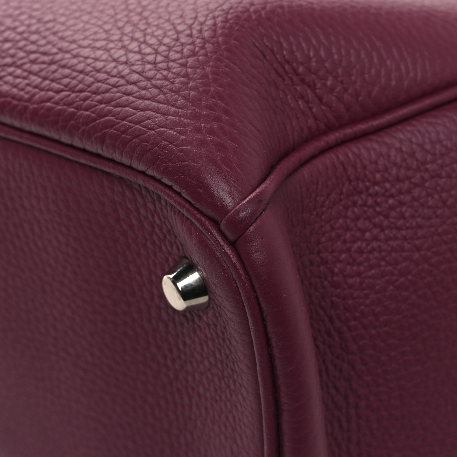 Christian Dior Bullcalf Large Diorissimo Tote Purple 12 of 16