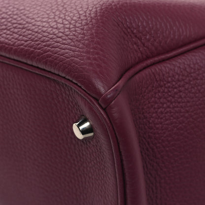 Christian Dior Bullcalf Large Diorissimo Tote Purple 12 of 16
