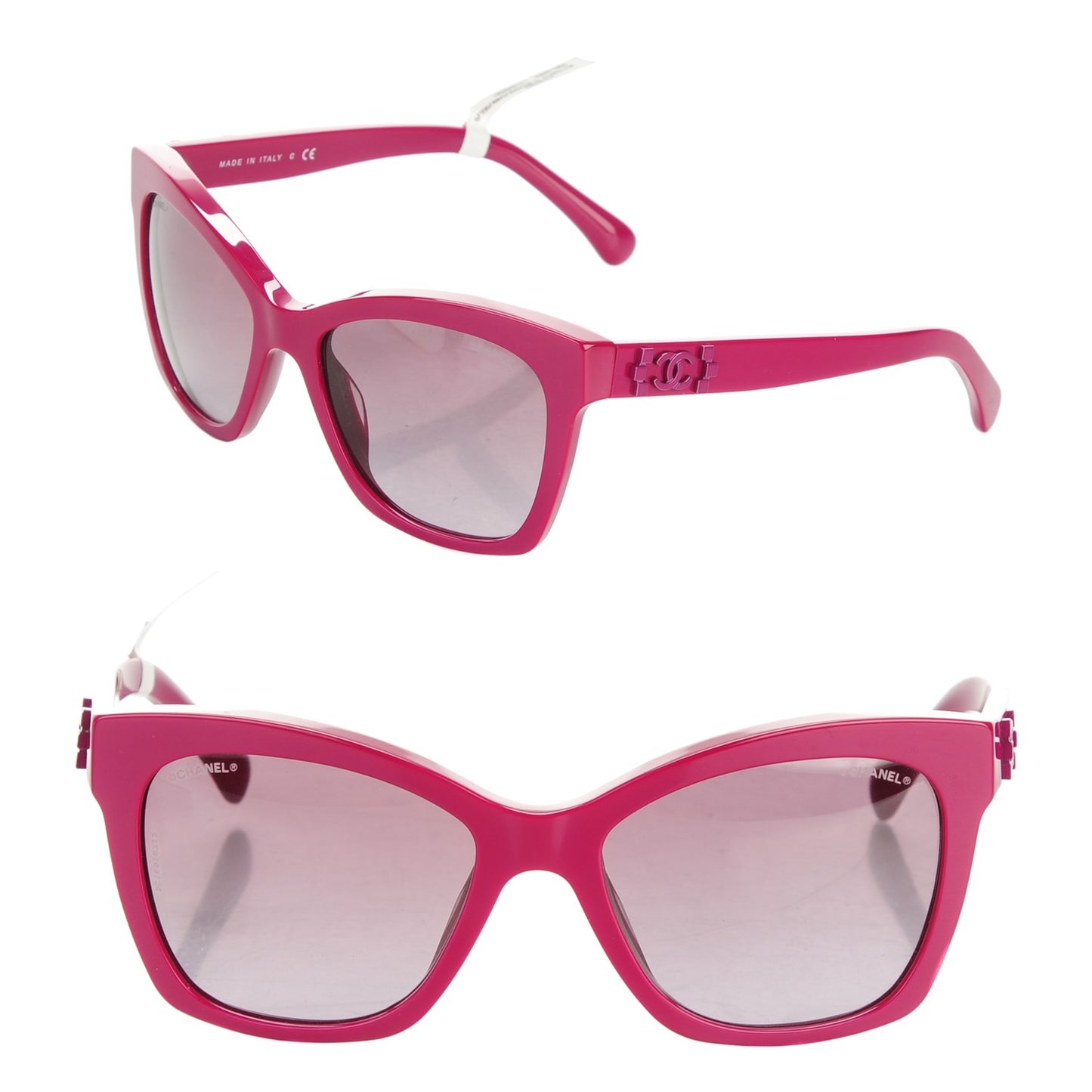 CC Butterfly Signature Sunglasses 5313 Fuchsia