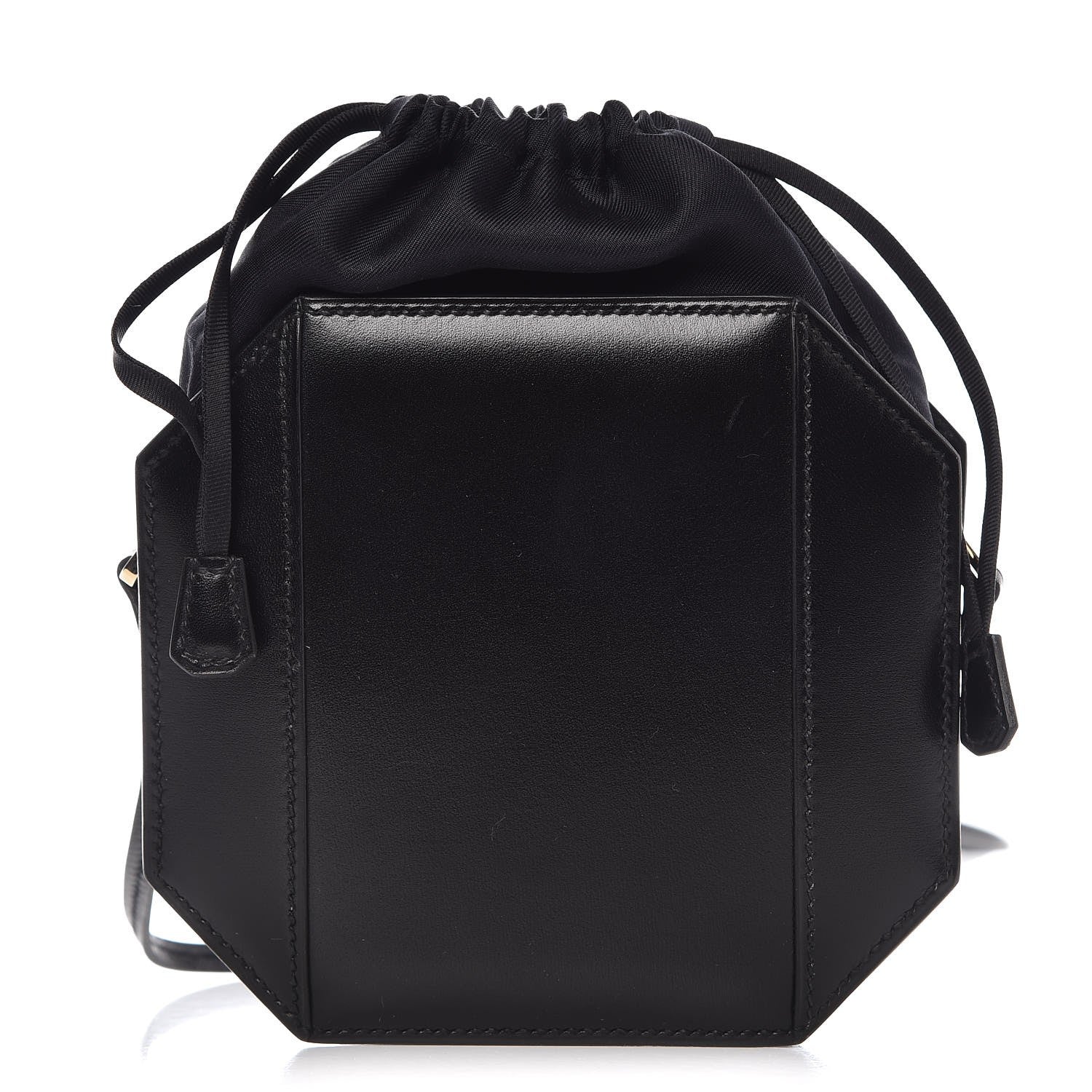 Hermes Box Drawstring Bag Black 7 of 7