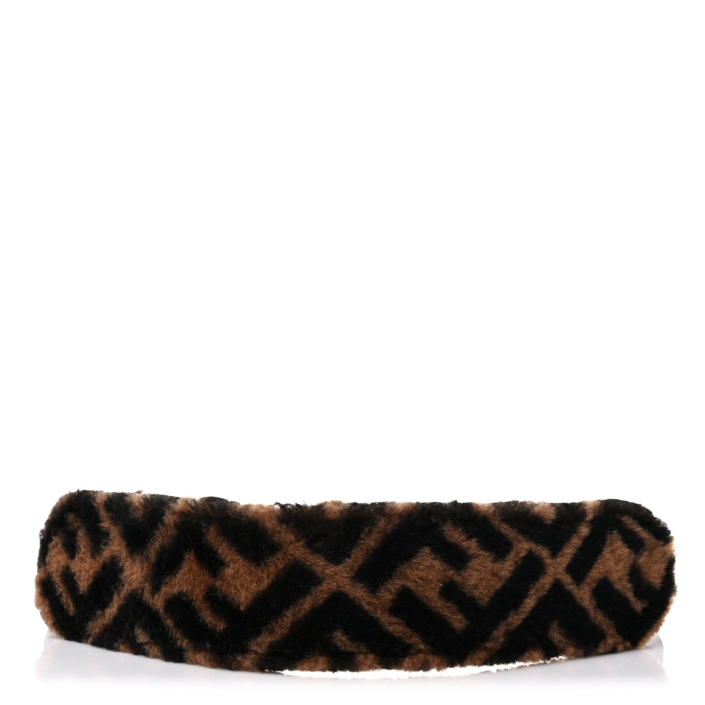 Shearling Macro FF 1974 Diagonal Strap You Brown