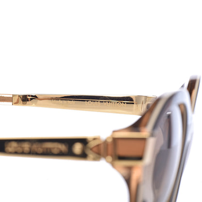 Louis Vuitton Petit Soupcon Cat Eye Sunglasses Z0487W Brown 6 of 9
