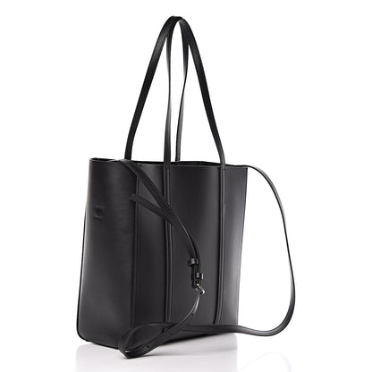 Balenciaga Supple Calfskin Signature Logo XS Everyday Tote Black 4 of 9