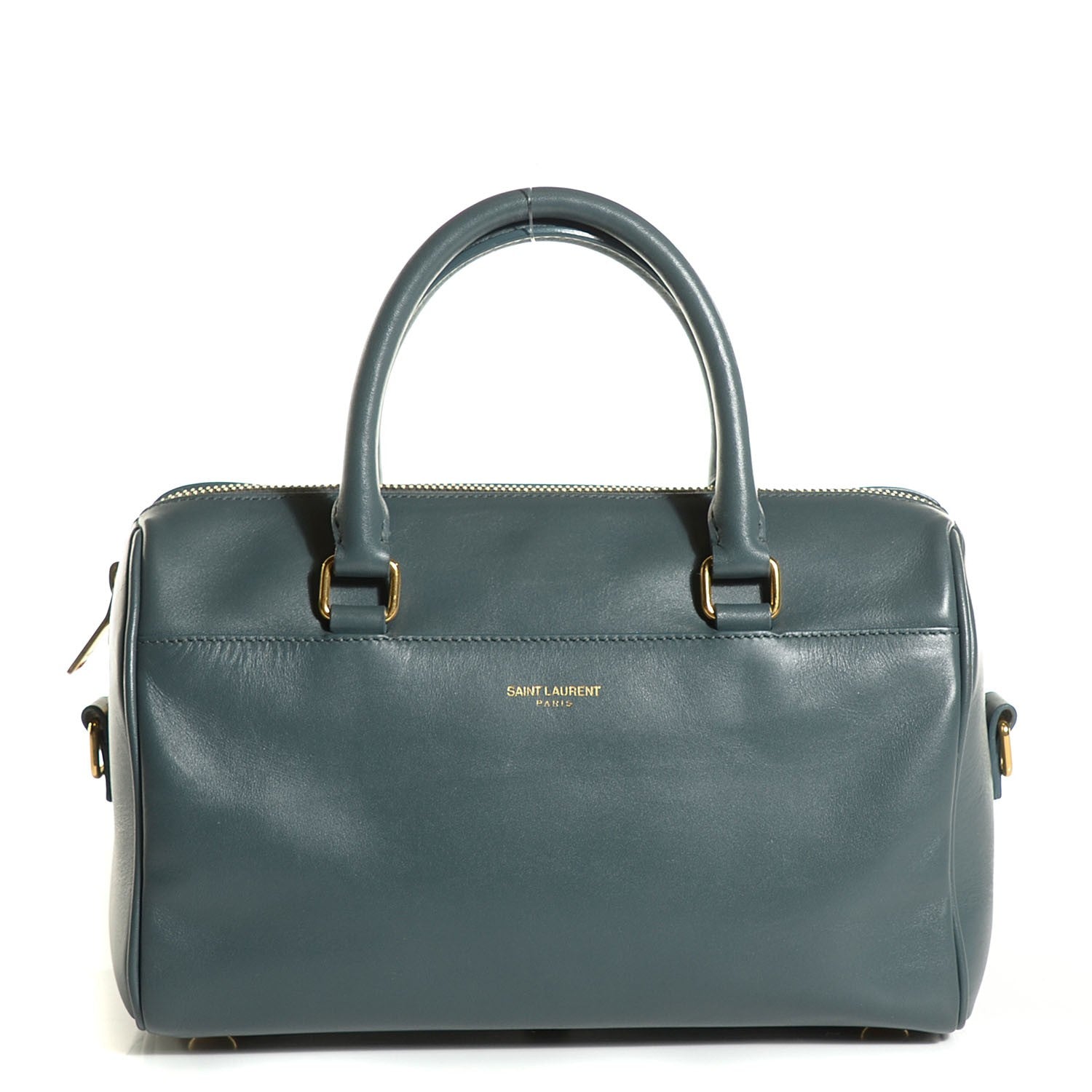 Saint Laurent Calfskin Classic Duffle 3 Earth 1 of 7