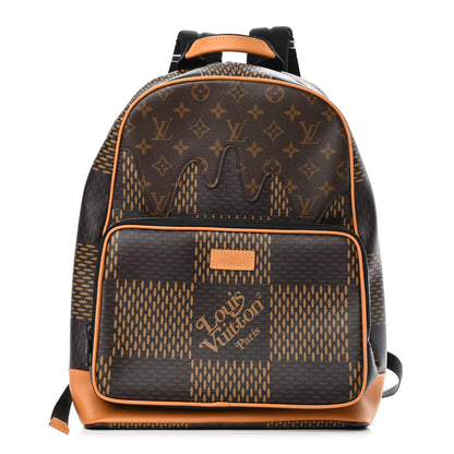 Louis Vuitton X NIGO Giant Damier Ebene Monogram Campus Backpack 1 of 4