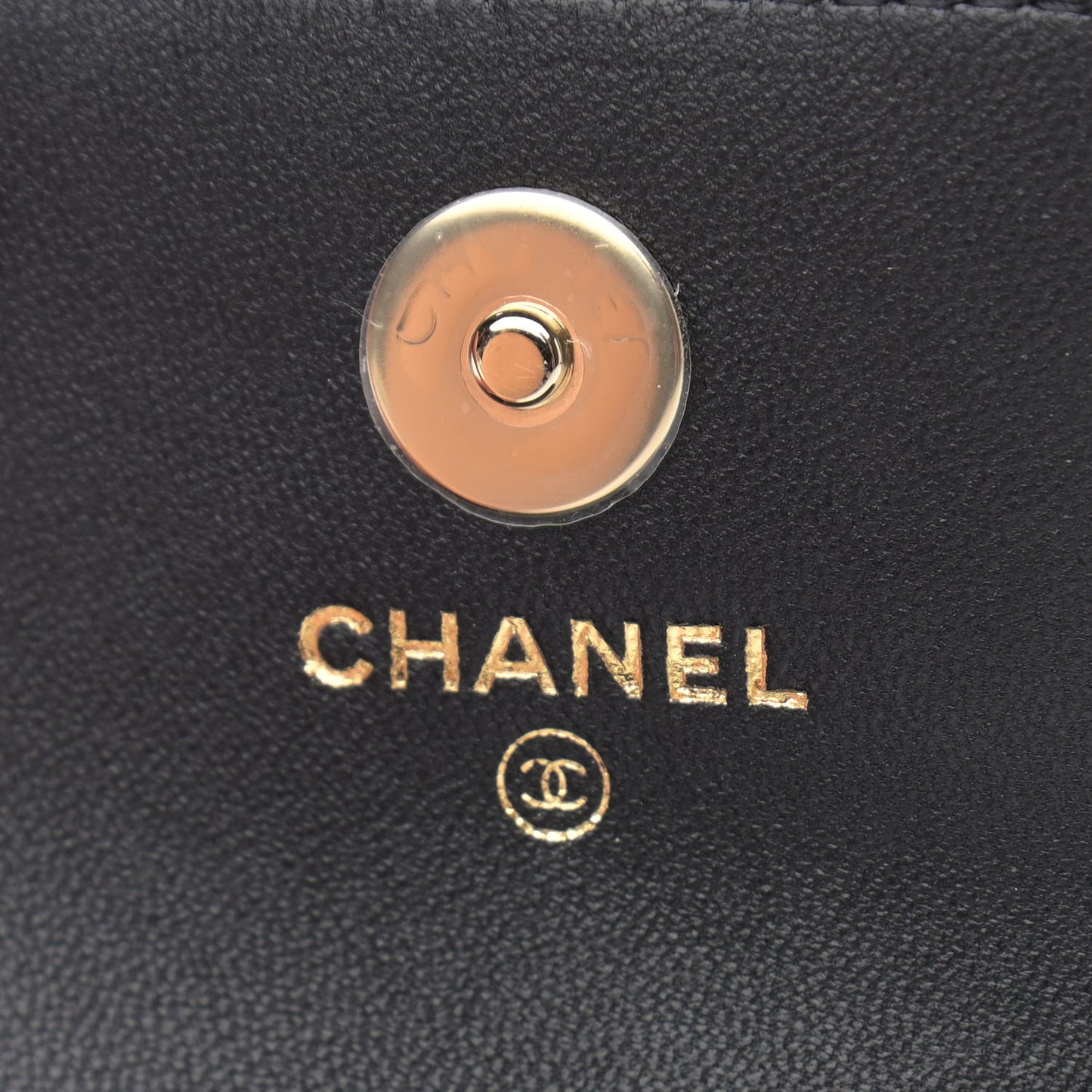 Lambskin Quilted Pearl Chain Belt Bag Black