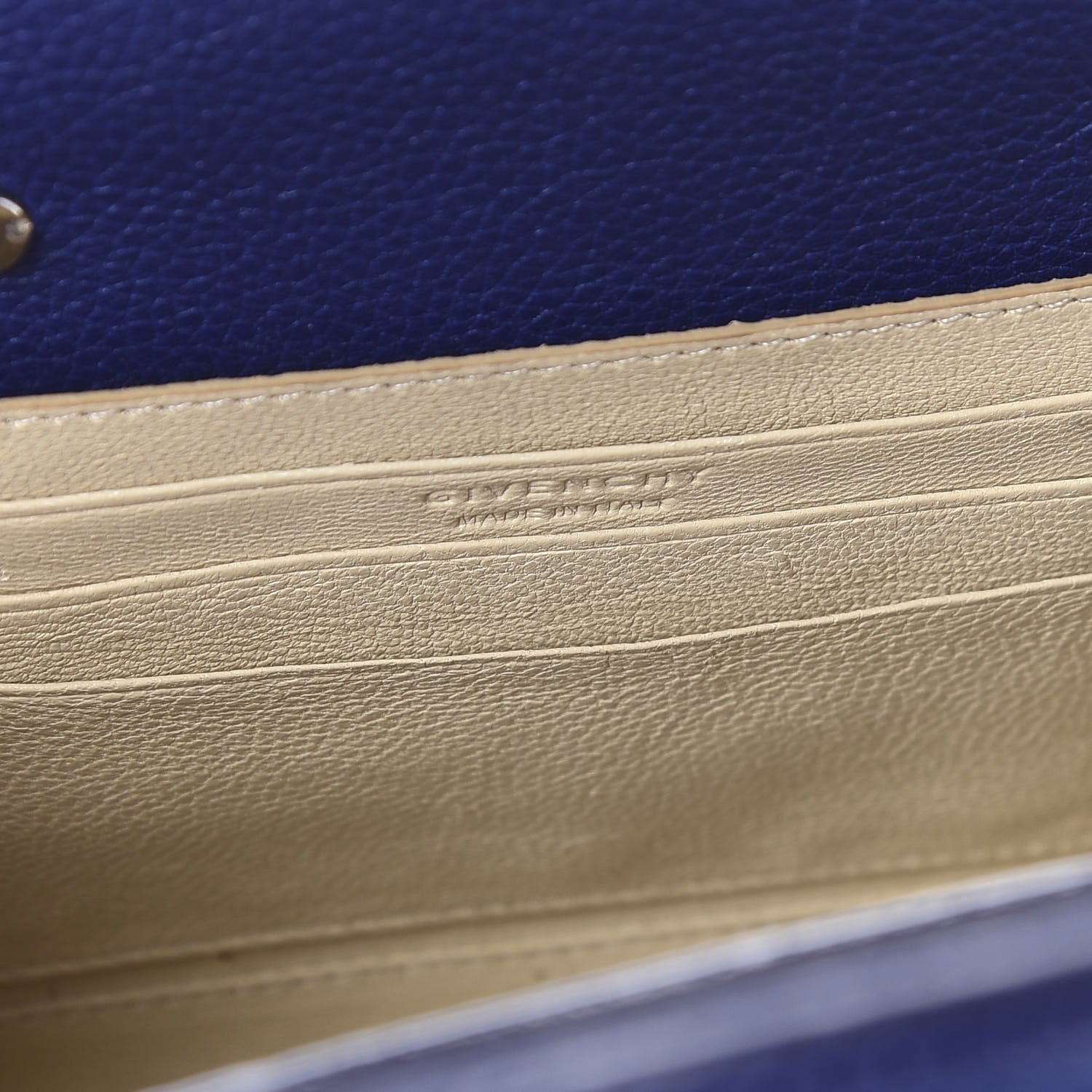 Givenchy Grained Calfskin Nano Horizon Satchel Blue 5 of 10