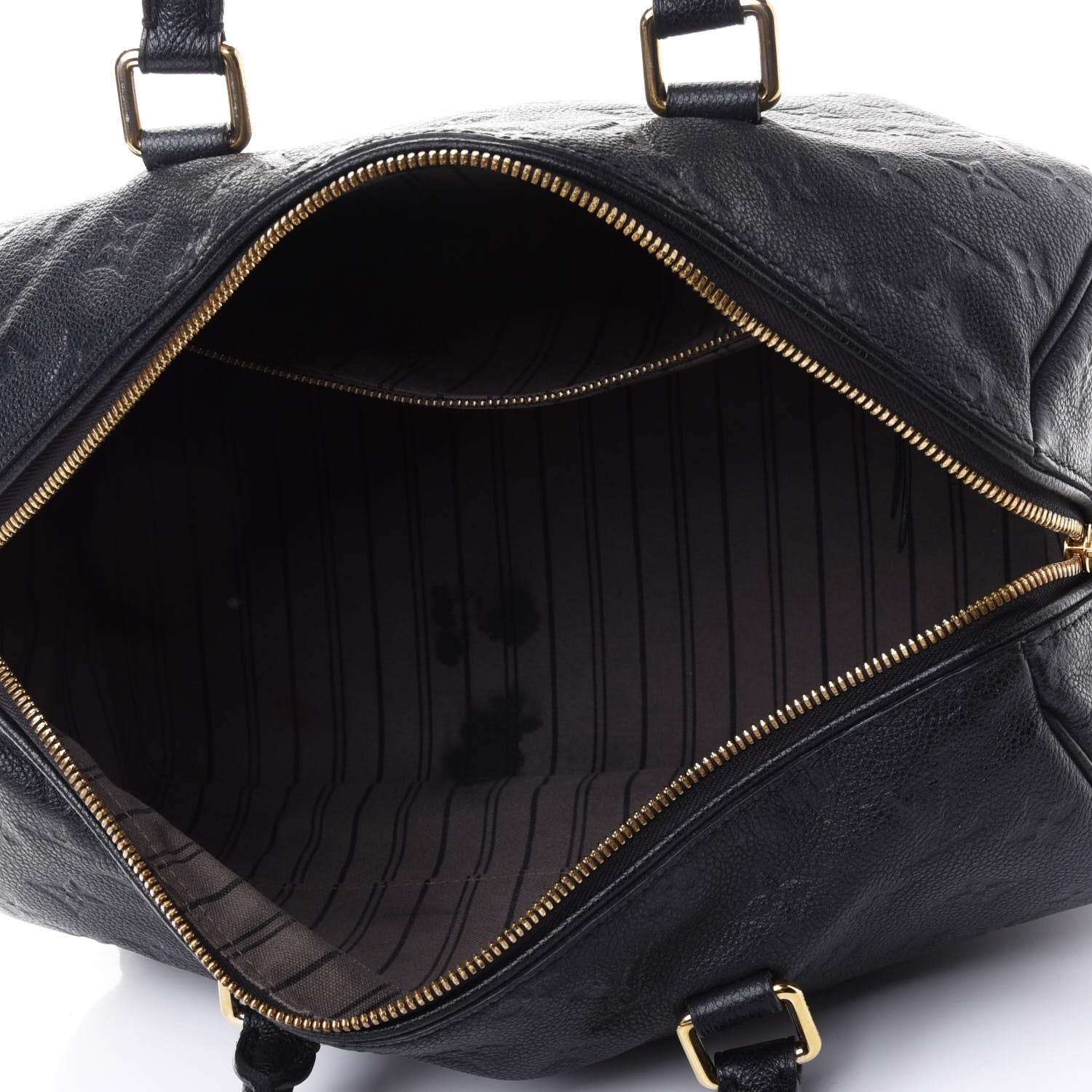 Louis Vuitton Empreinte Speedy Bandouliere 30 Black 5 of 13