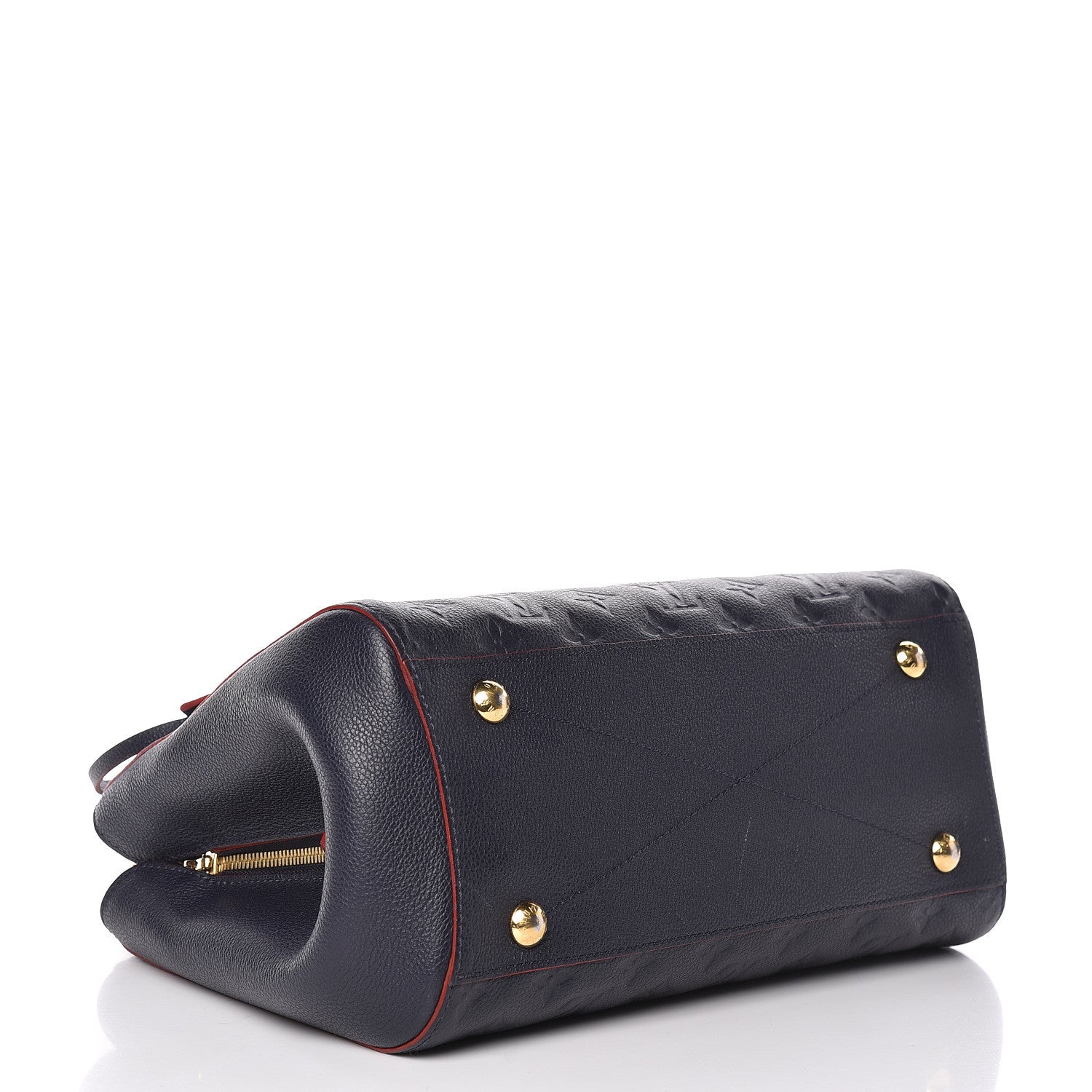 Louis Vuitton Empreinte Montaigne MM Marine Rouge 4 of 12