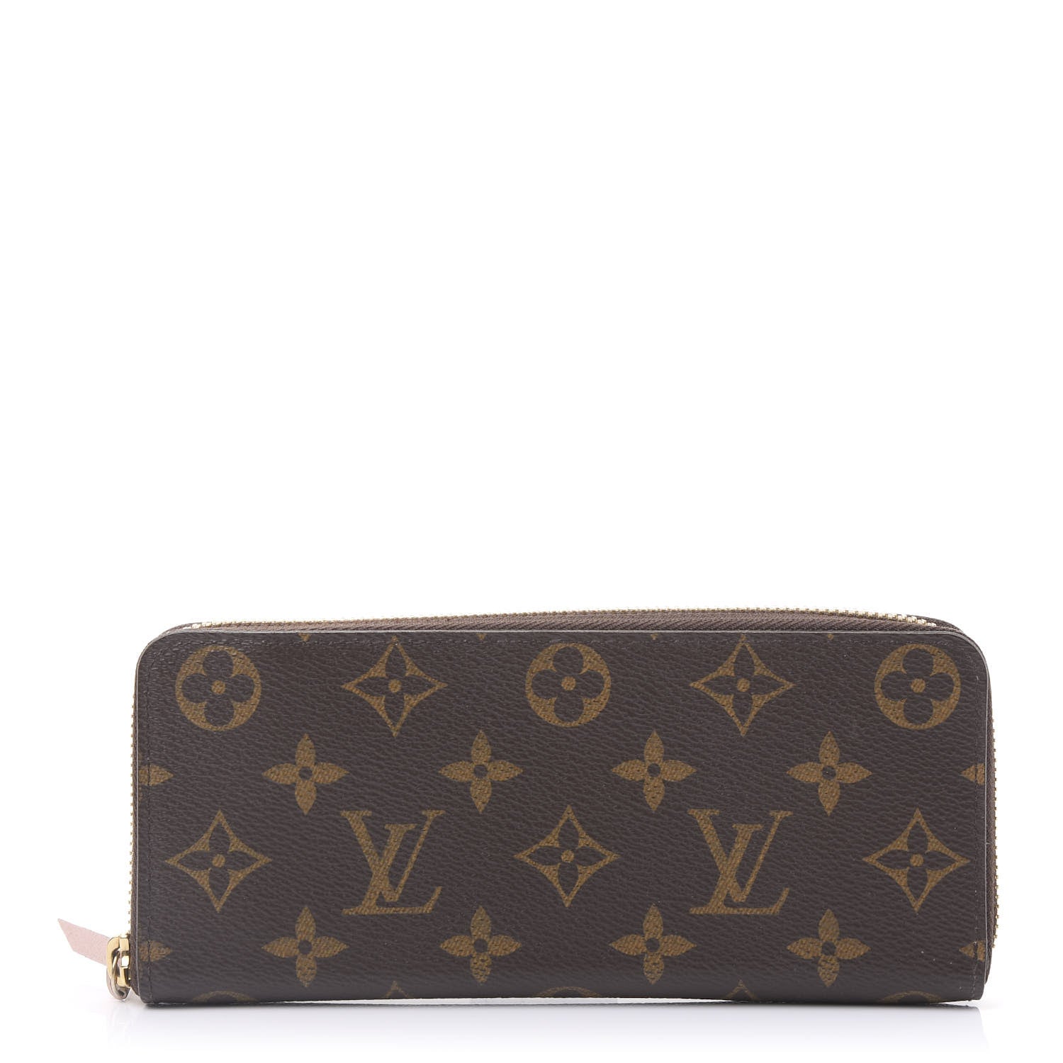 Louis Vuitton Monogram Clemence Wallet Rose Ballerine 1 of 11