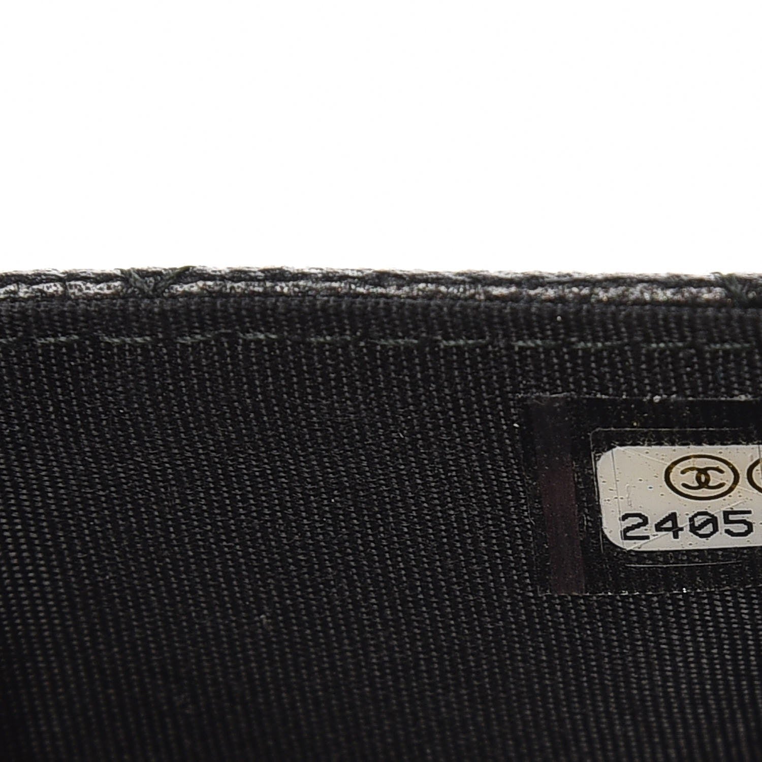 Chanel Caviar Quilted Boy Flap Card Holder So Black 7 of 8