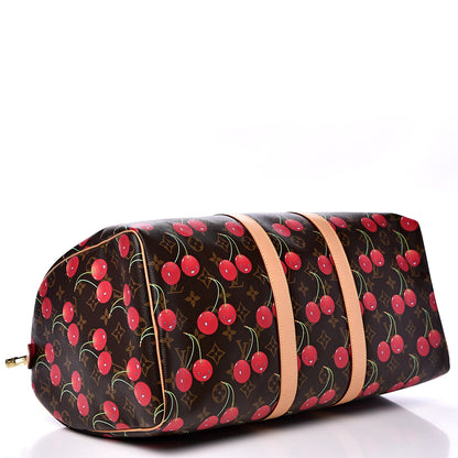 Louis Vuitton Monogram Cerises Keepall 45 3 of 10