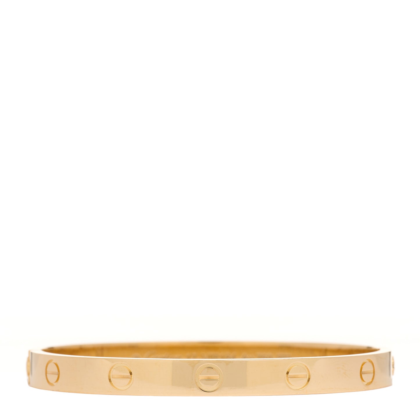 18K Yellow Gold LOVE Bracelet 17