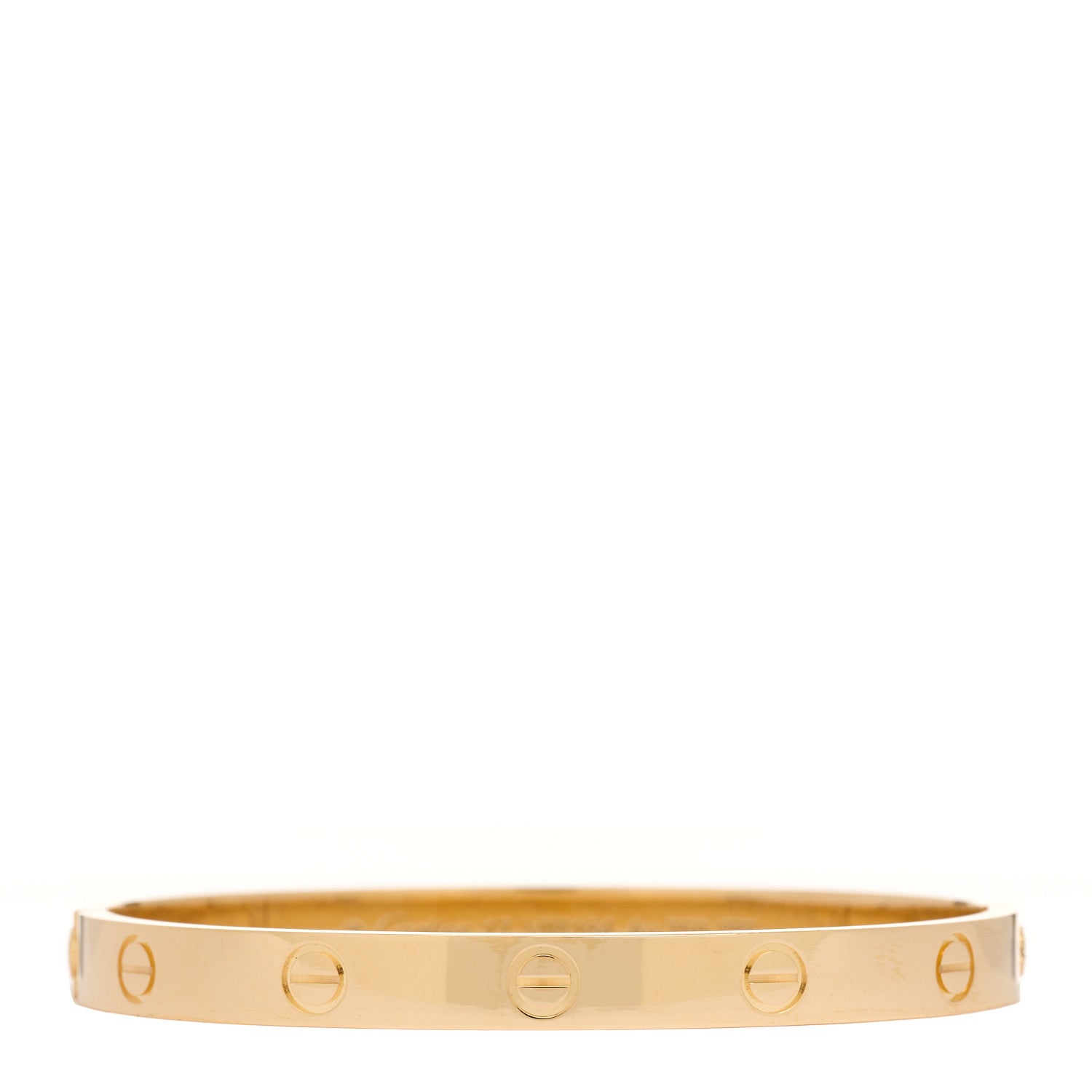 Cartier 18K Yellow Gold LOVE Bracelet 17 1 of 10