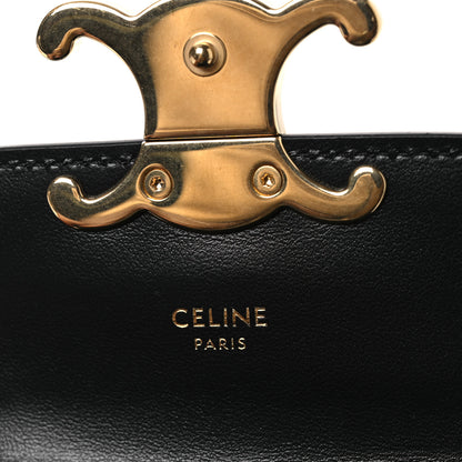 Celine Shiny Calfskin Mini Claude Black 6 of 11