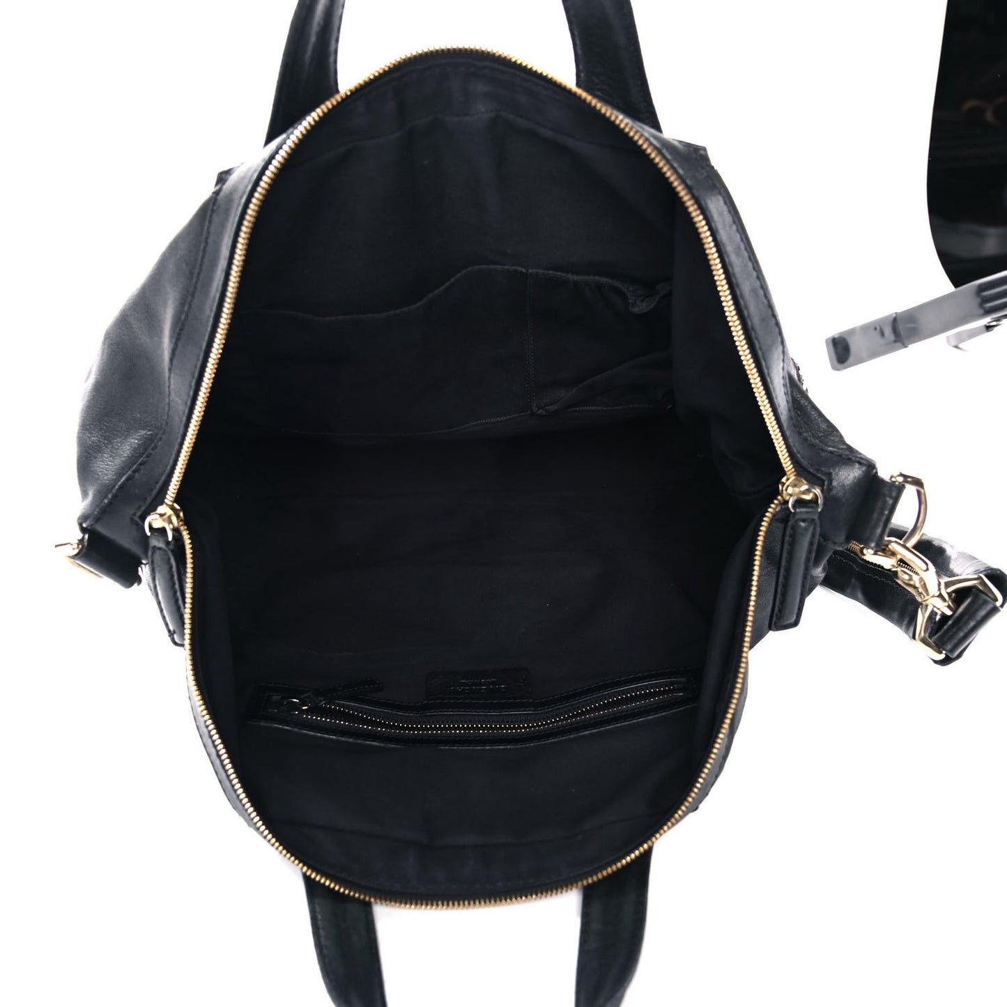 Lambskin Studded Medium Nightingale Black
