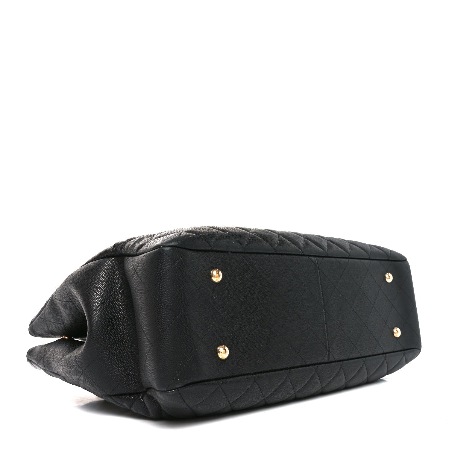 Chanel Caviar Quilted Large Shopping Tote Black 4 of 10
