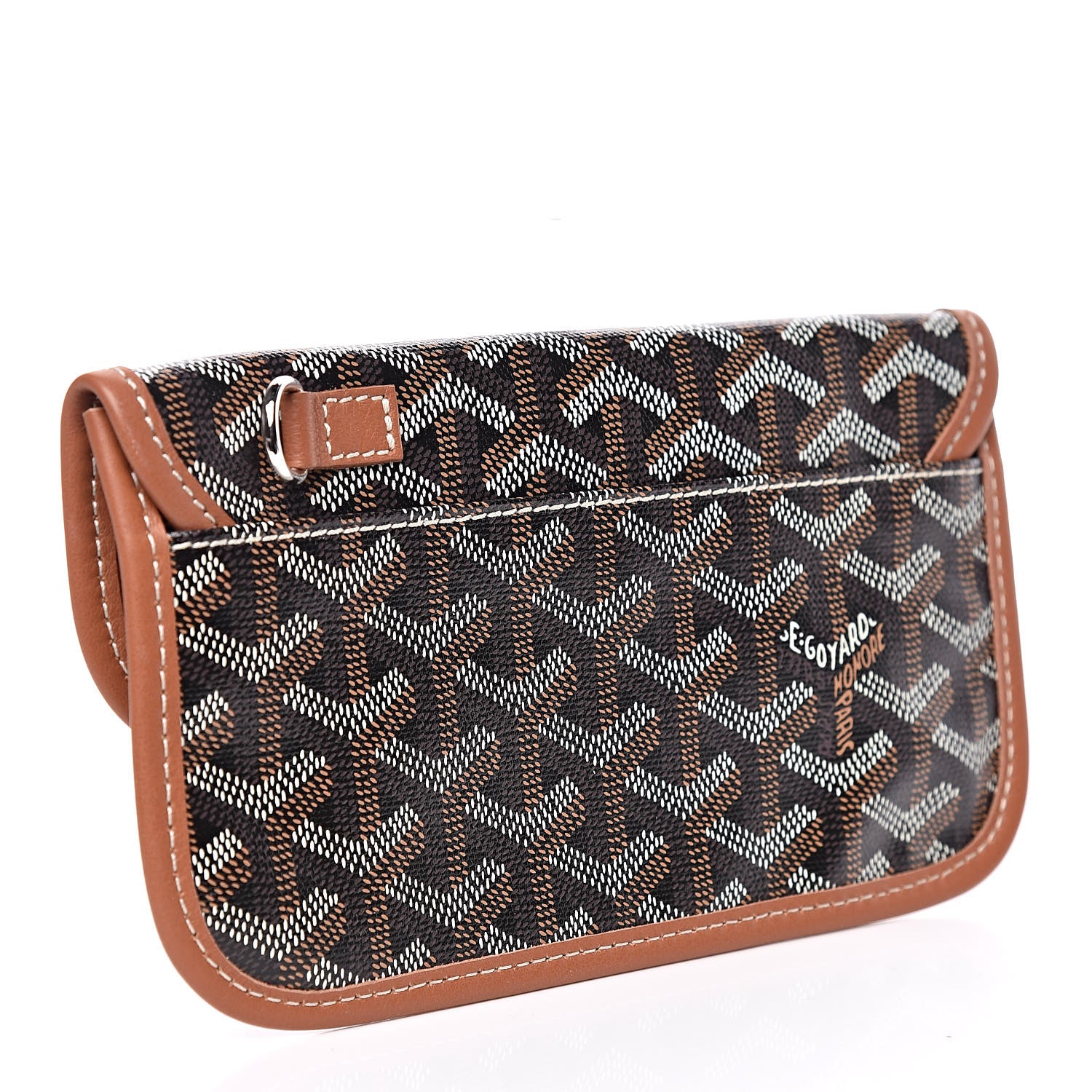 Goyard Goyardine Pouch Black Gold 3 of 6