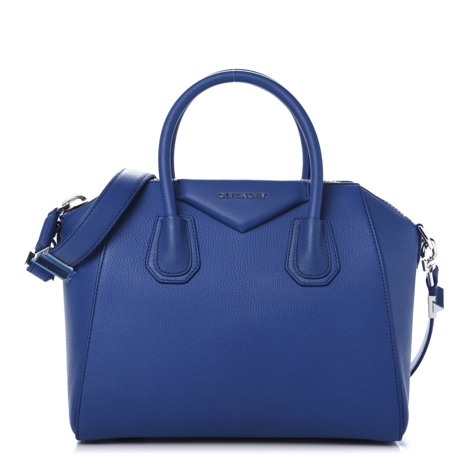Givenchy Sugar Goatskin Small Antigona Blue 1 of 14