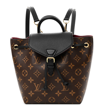 Louis Vuitton Monogram BB Montsouris NM Backpack Black 1 of 10
