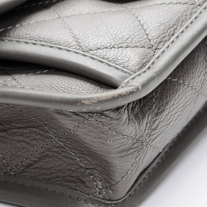 Chanel Calfskin Quilted Mini French Riviera Flap Grey 8 of 11